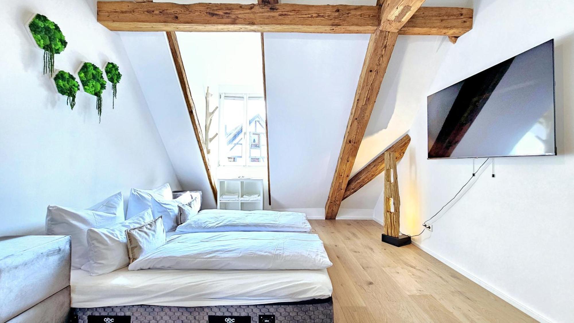 Wood World Luxury - Massage - Bergblick - Tranpolin- Parken Appartement Markdorf Buitenkant foto