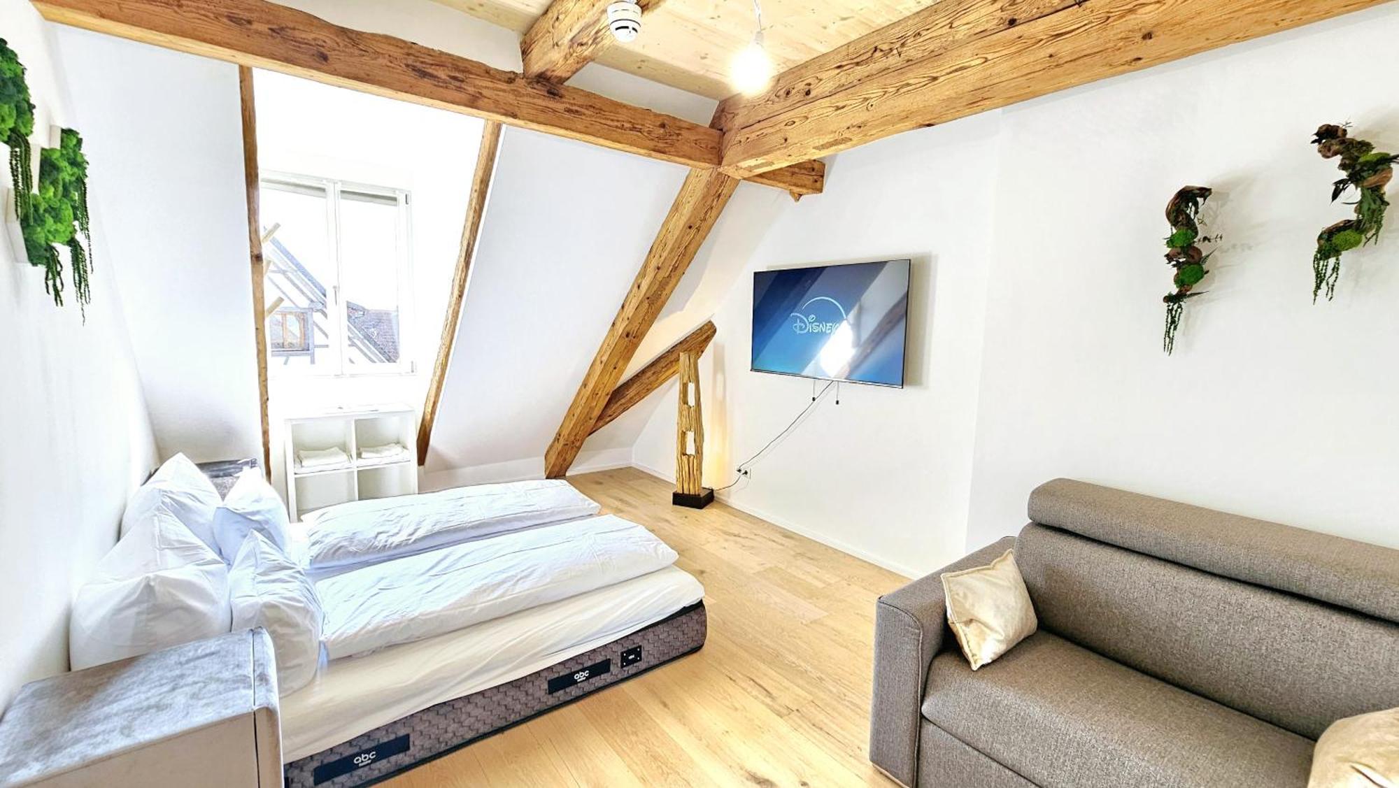 Wood World Luxury - Massage - Bergblick - Tranpolin- Parken Appartement Markdorf Buitenkant foto