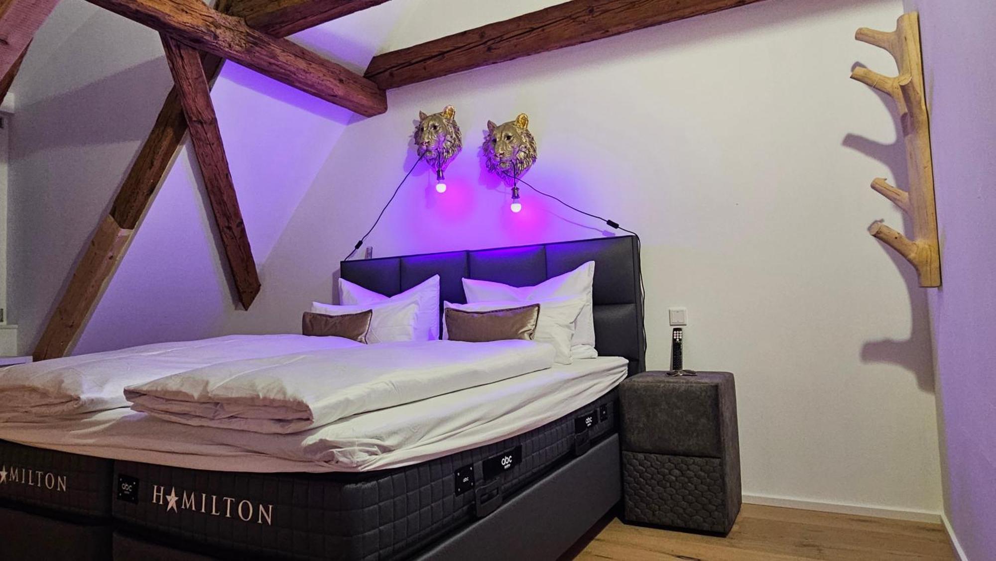Wood World Luxury - Massage - Bergblick - Tranpolin- Parken Appartement Markdorf Buitenkant foto