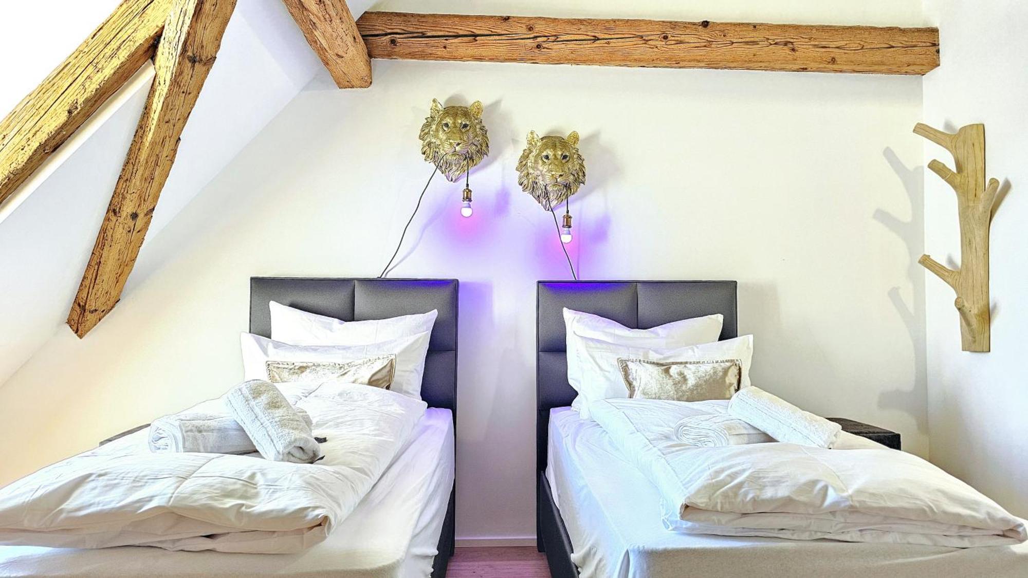 Wood World Luxury - Massage - Bergblick - Tranpolin- Parken Appartement Markdorf Buitenkant foto