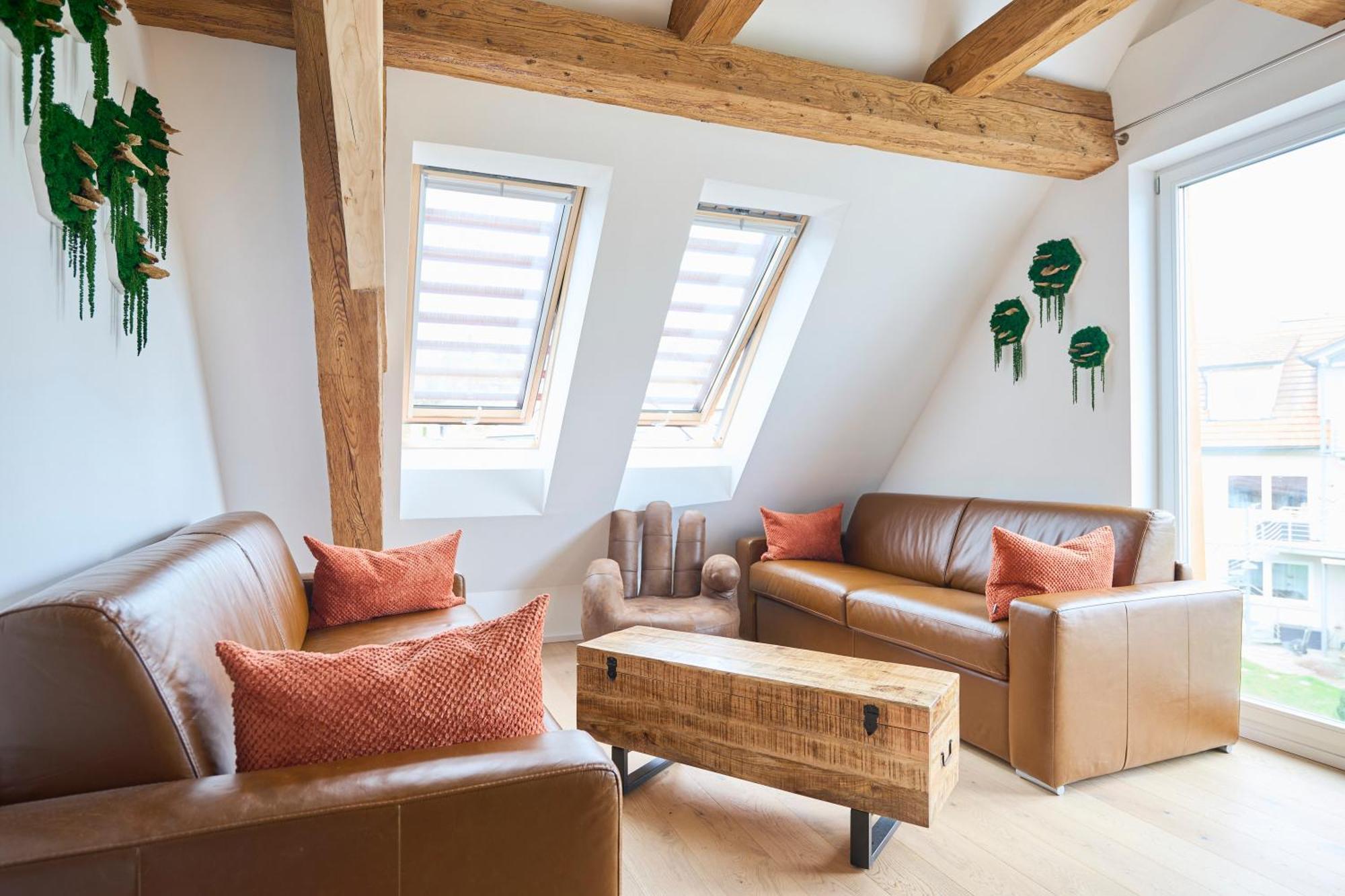 Wood World Luxury - Massage - Bergblick - Tranpolin- Parken Appartement Markdorf Buitenkant foto