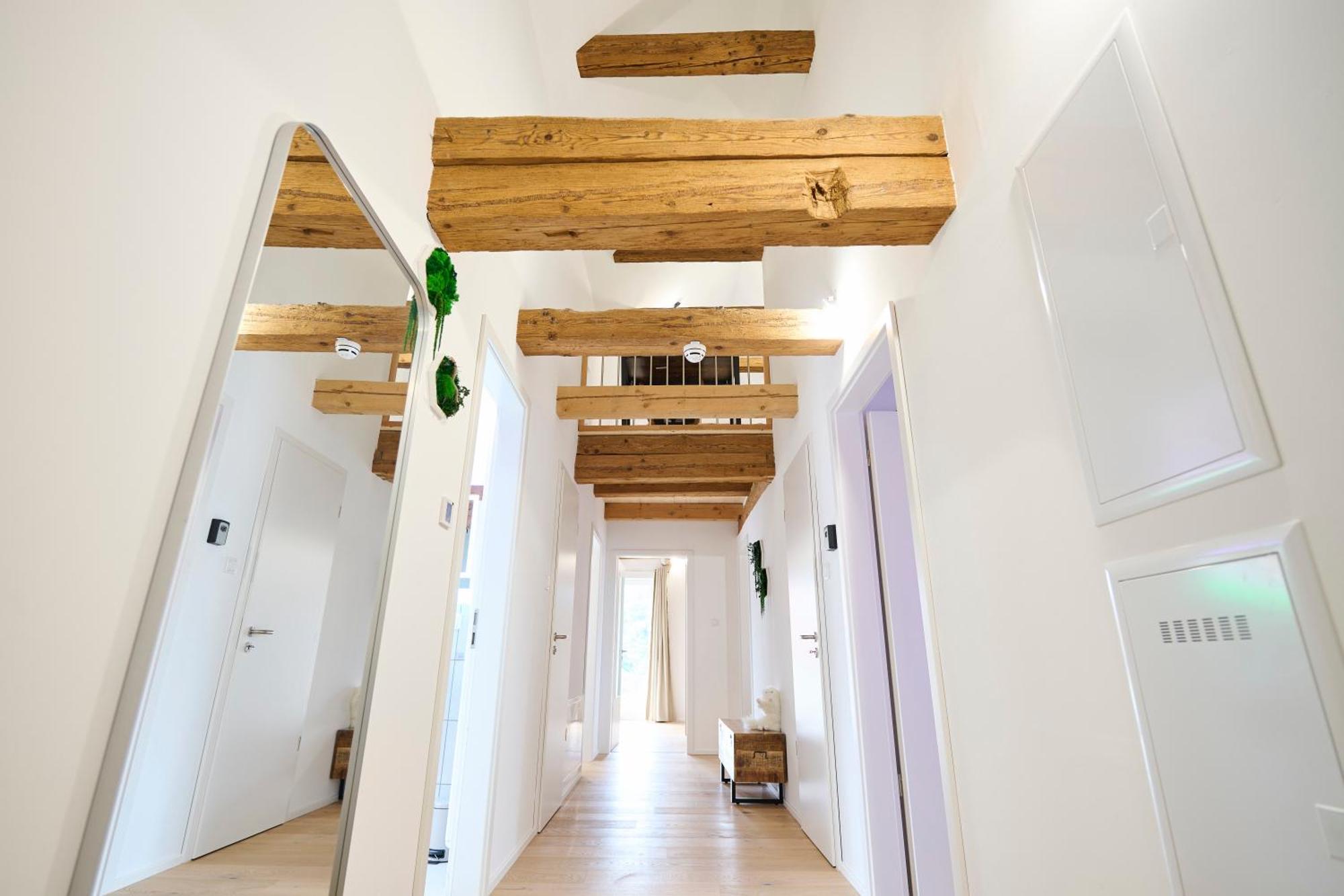 Wood World Luxury - Massage - Bergblick - Tranpolin- Parken Appartement Markdorf Buitenkant foto